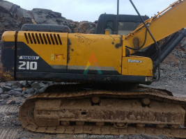 2018 model Used Hyundai 210 Excavator for sale in Hyderabad by owners online at best price, Product ID: 450595, Image 1- Infra Bazaar