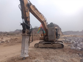 2017 model Used Hyundai R 210 with Breaker Excavator for sale in Hyderabad by owners online at best price, Product ID: 451981, Image 1- Infra Bazaar