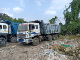 2017 model Used Bharat Benz 3128 R Tipper for sale in Hyderabad by owners online at best price, Product ID: 451804, Image 5- Infra Bazaar