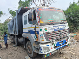 2017 model Used Bharat Benz 3128 R Tipper for sale in Hyderabad by owners online at best price, Product ID: 451804, Image 3- Infra Bazaar