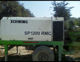 2016 model Used Schwing Stetter SP1200 RMC Concrete Pump for sale in Raigarh by owners online at best price, Product ID: 450630, Image 1- Infra Bazaar