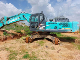 2017 model Used kobelco SK380 Excavator for sale in hyderabad by owners online at best price, Product ID: 450562, Image 1- Infra Bazaar