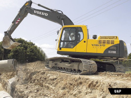 2011 model Used Volvo EC210 Excavator for sale in AKNP by owners online at best price, Product ID: 450665, Image 1- Infra Bazaar
