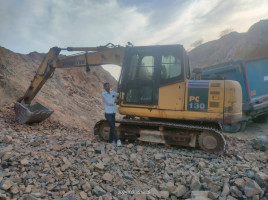 2016 model Used Komatsu PC130 Excavator for sale in JAIPUR by owners online at best price, Product ID: 452055, Image 1- Infra Bazaar
