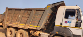 2021 model Used Ashok Leyland 2820 Tipper for sale in Hyderabad by owners online at best price, Product ID: 451956, Image 4- Infra Bazaar