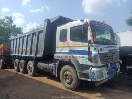 2017 model Used Bharat Benz 3128 R Tipper for sale in Hyderabad by owners online at best price, Product ID: 451804, Image 6- Infra Bazaar