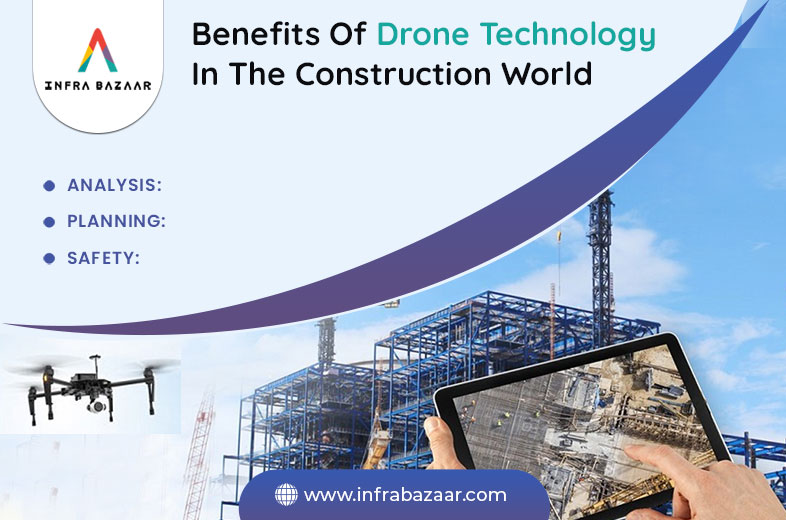 Benefits Of Drone Technology In The Construction World - Infra Bazaar