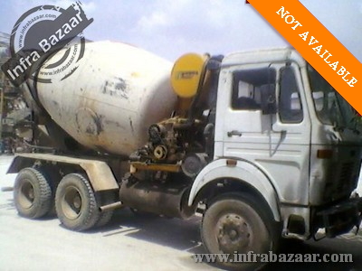 2012 model used NA 6cum Transit Mixer for sale in Vijayawada, Andhra Pradesh, India by owners online at best price, Product ID: 952, Image 1- Infra Bazaar