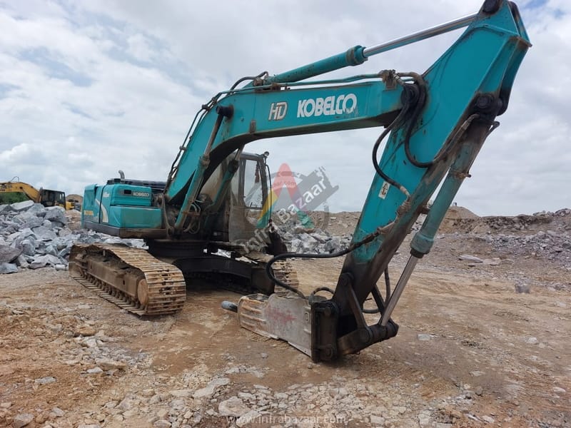 2014 model Used Kobelco Sk210 Excavator for sale in Hyderabad by owners online at best price, Product ID: 450532, Image 1- Infra Bazaar