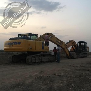 2008 model Used Komatsu PC200 Excavator for sale in Rajasthan, India by owners online at best price, Product ID: 447639, Image 1- Infra Bazaar