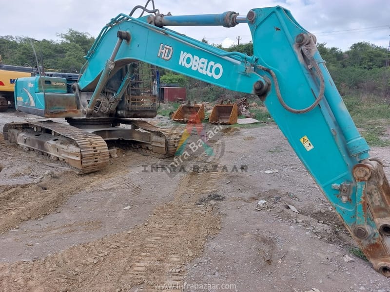 2015 model Used Kobelco Sk210 Excavator for sale in hyderabad by owners online at best price, Product ID: 450533, Image 8- Infra Bazaar
