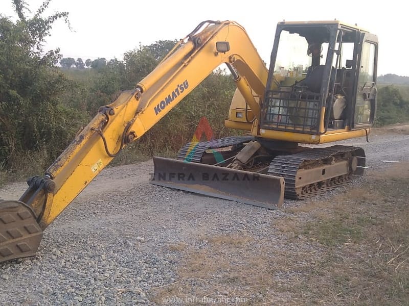 2019 model Used L&T Komatsu PC 71 Excavator for sale in Hingoli by owners online at best price, Product ID: 450298, Image 6- Infra Bazaar