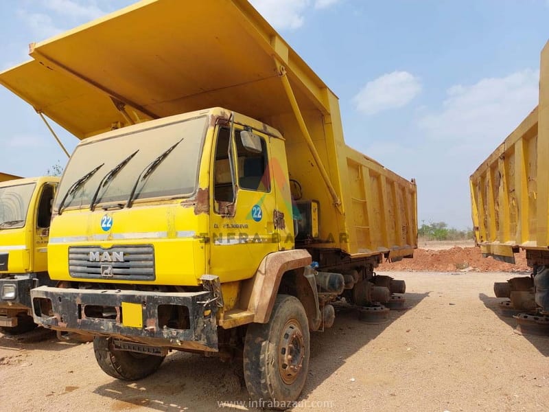2017 model Used MAN 2530 Tipper for sale in Bijinapally, Nagarkurnool by owners online at best price, Product ID: 450386, Image 2- Infra Bazaar