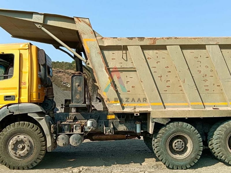 2018 model Used Bharat Benz 2528 Rockbody  Tipper for sale in pune by owners online at best price, Product ID: 450368, Image 1- Infra Bazaar
