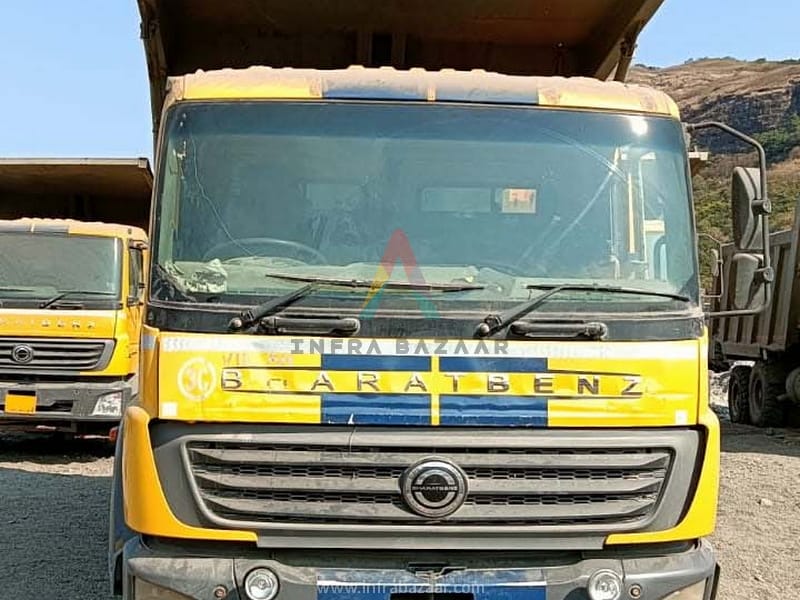 2018 model Used Bharat Benz 2528 Rockbody  Tipper for sale in pune by owners online at best price, Product ID: 450368, Image 2- Infra Bazaar